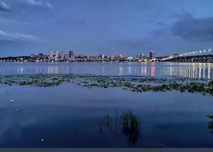 Dnipro Evening, View # Вечірній Дніпро У Центрі, Фантастичний Вид